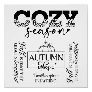 Cozy Season-Digital Download Poster