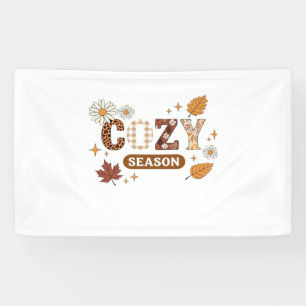 Cozy Season Oversized T-Shirt Banner