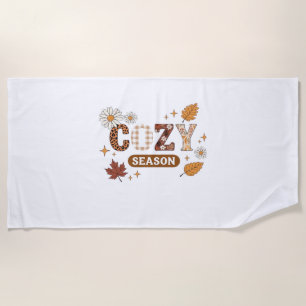 Cozy Season Oversized T-Shirt Beach Towel
