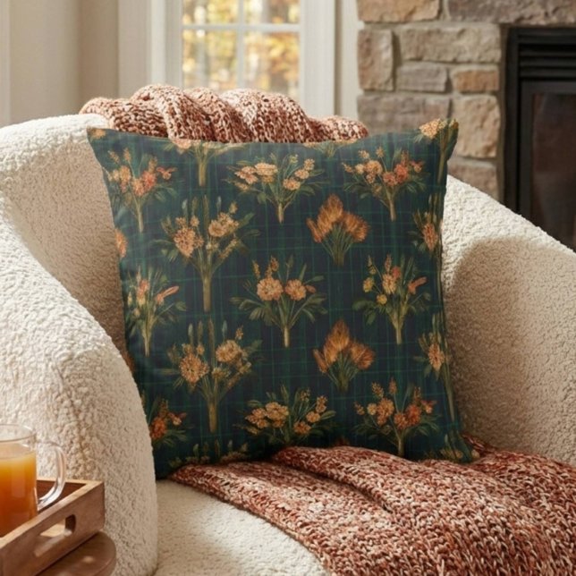 Cozy Vintage Fall Floral Cushion (Creator Uploaded)