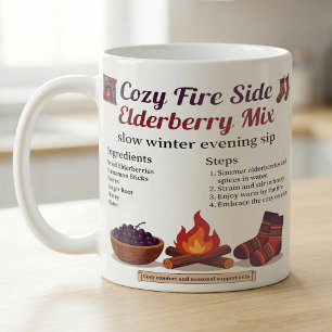Cozy Warm Winter Brew Recipe Guide Coffee Mug