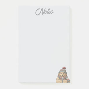 Cozy Winter Dog Notes