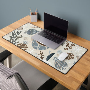 Cozy Winter Vibes  Desk Mat