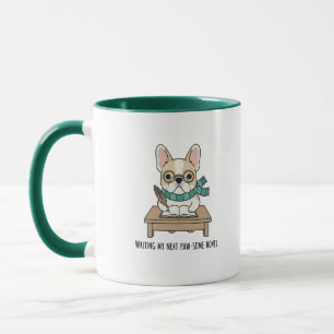 Cozy Writing Desk Cartoon Animal Art Mug