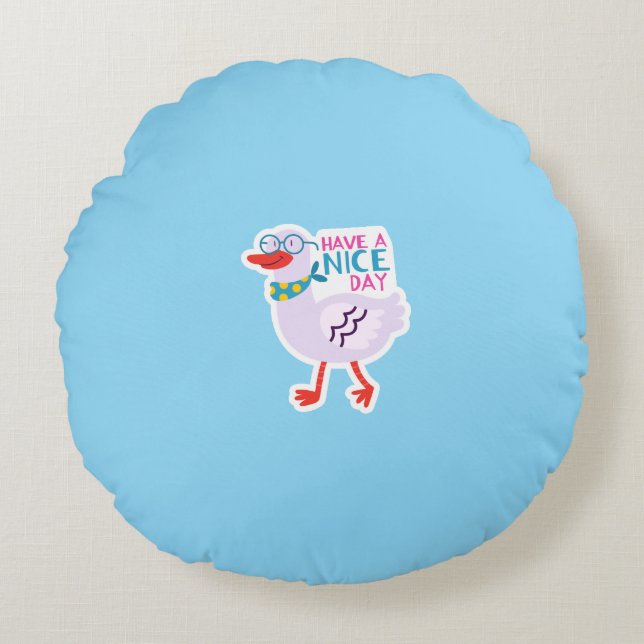  CozyRound™ Plush Pillow (Front)