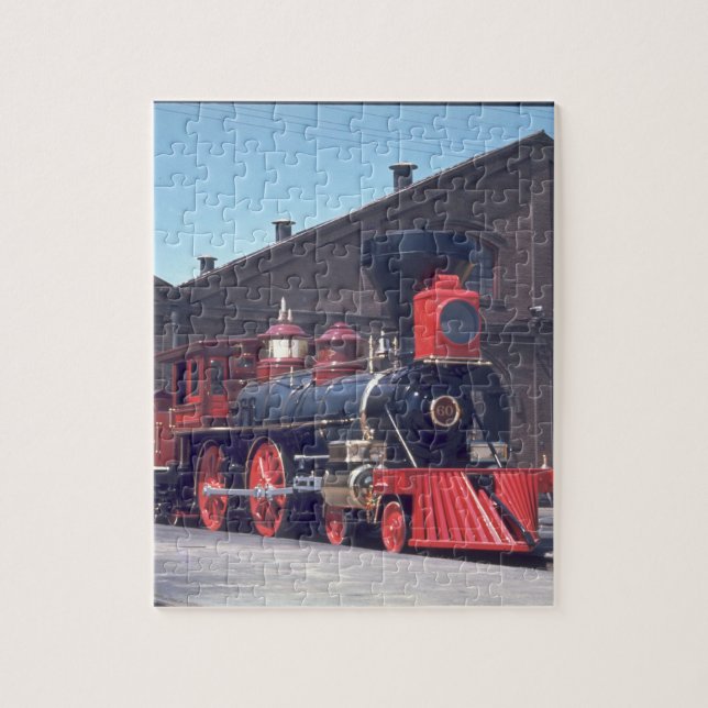CP 4-4-0 #60 "Jupiter", 1860's_Trains Jigsaw Puzzle (Vertical)