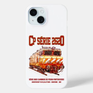 CP Serie 2620 Electric Locomotive. Nez-Casse Loco iPhone 15 Case