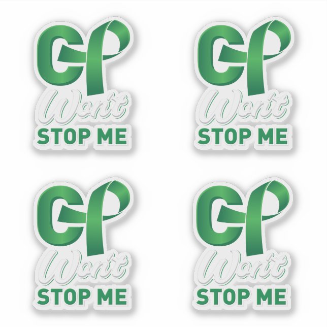 CP Won't Stop Me Cerebral Palsy Awareness Support  (Front)
