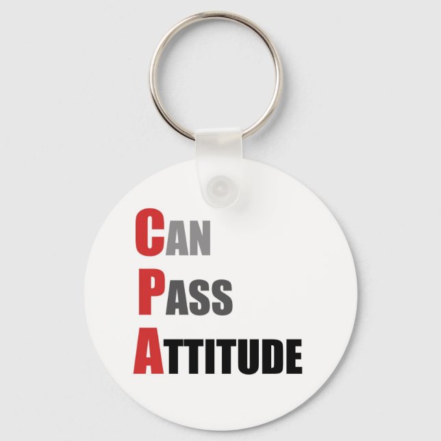 CPA: Can Pass Attitude Key Ring (Front)