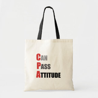 CPA: Can Pass Attitude Tote Bag