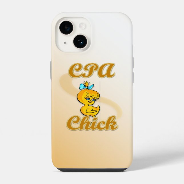 CPA Chick iPhone Case (Back)