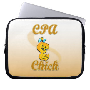 CPA Chick Laptop Sleeve