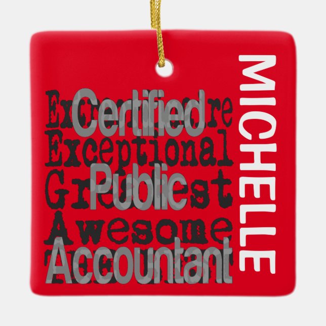 CPA CUSTOM Ceramic Ornament (Front)