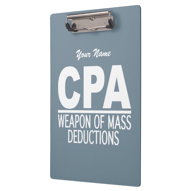 CPA custom colour clipboard (Left)