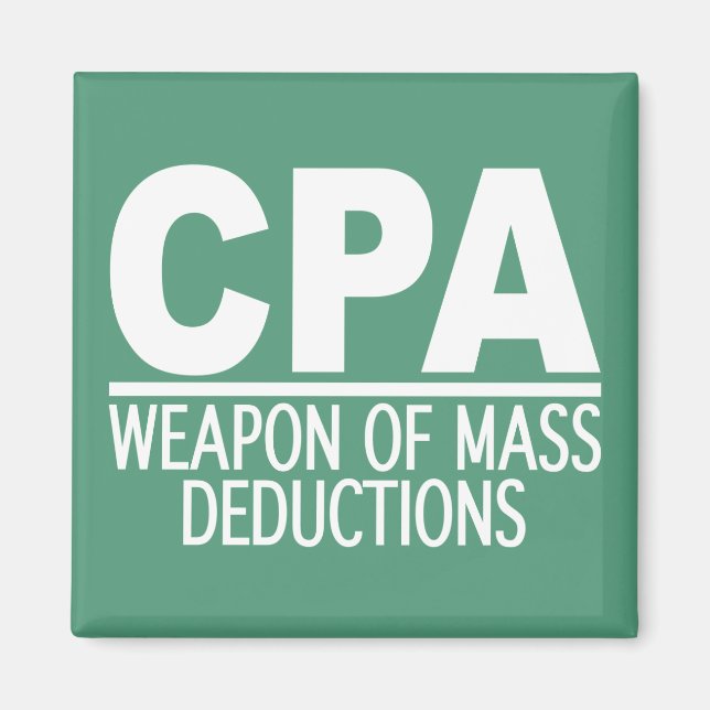 CPA custom colour magnet (Front)