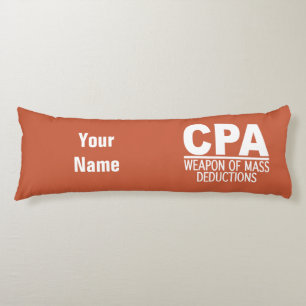 CPA custom colour & name body cushion