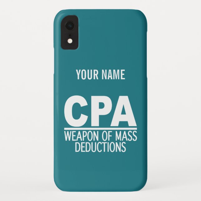 CPA custom colour & name phone cases (Back)