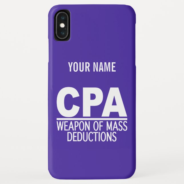 CPA custom colour & name phone cases (Back)