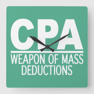 CPA custom colour wall clock