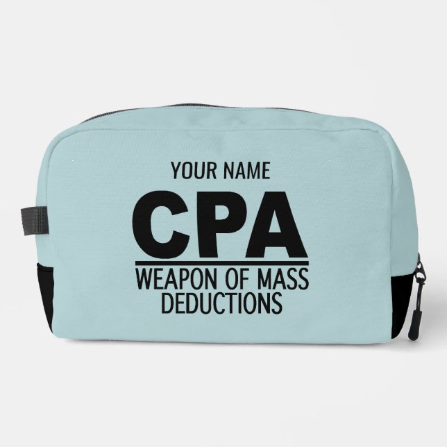 CPA custom name & colour Dopp Kit (Front)