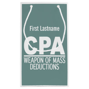 CPA custom name & colour gift bags