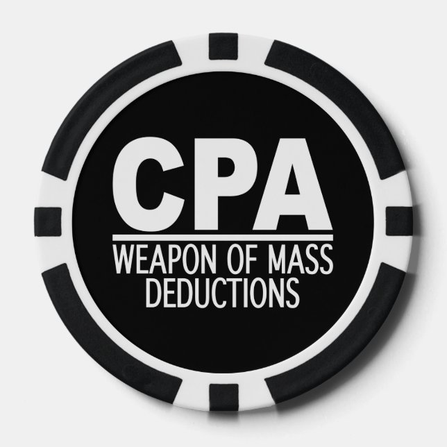 CPA custom poker chips (Front)