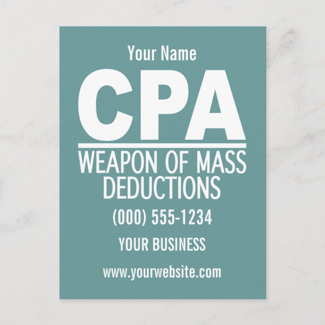 CPA custom postcard (Front)