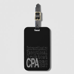 CPA Extraordinaire Luggage Tag