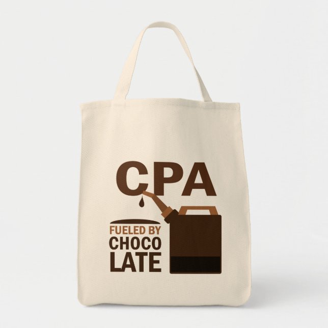 Cpa Gift (Funny) Tote Bag (Front)