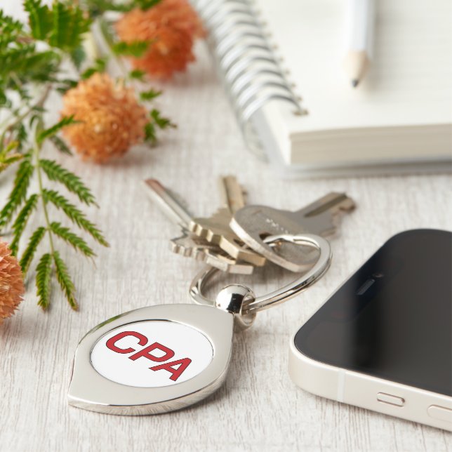 Cpa Key Ring (Side)