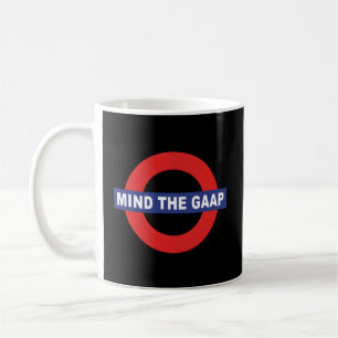 Cpa Mind The Gaap Gap Accounting Coffee Mug