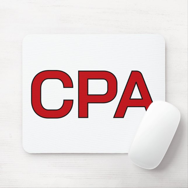 Cpa Mouse Pad (With Mouse)