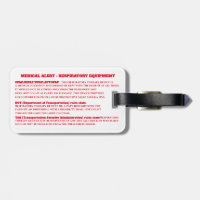 CPAP medical condition carry on travel