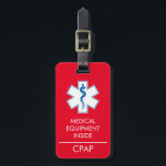 CPAP or Medical Alert Carry On Luggage Tag<br><div class="desc">I made this to put on my CPAP to make it easier to get it through TSA screenings. Maybe it will help someone else. Your mileage may vary. Some airlines still require that you call them ahead of time to get your medical equipment on board without a hassle, but having...</div>