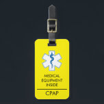 CPAP or Medical Alert Carry On Luggage Tag<br><div class="desc">I made this to put on my CPAP to make it easier to get it through TSA screenings. Maybe it will help someone else. Your mileage may vary. Some airlines still require that you call them ahead of time to get your medical equipment on board without a hassle, but having...</div>