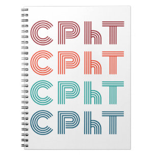 CPhT Certified Pharmacy Technician Pharma Tech Notebook