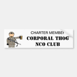 CPL THOG NCO CLUB BUMPER STICKER