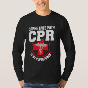 CPR Breathing Barrier Pocket Mask CPR Manikin CPR T-Shirt