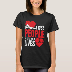CPR Pocket Mask CPR Manikin Breathing Barrier CPR T-Shirt