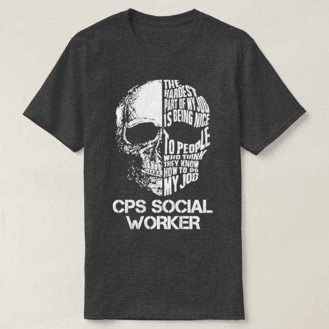 Cps Social Worker T-Shirt (Design Front)