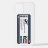 CPT Cape Town Boarding Pass - South Africa