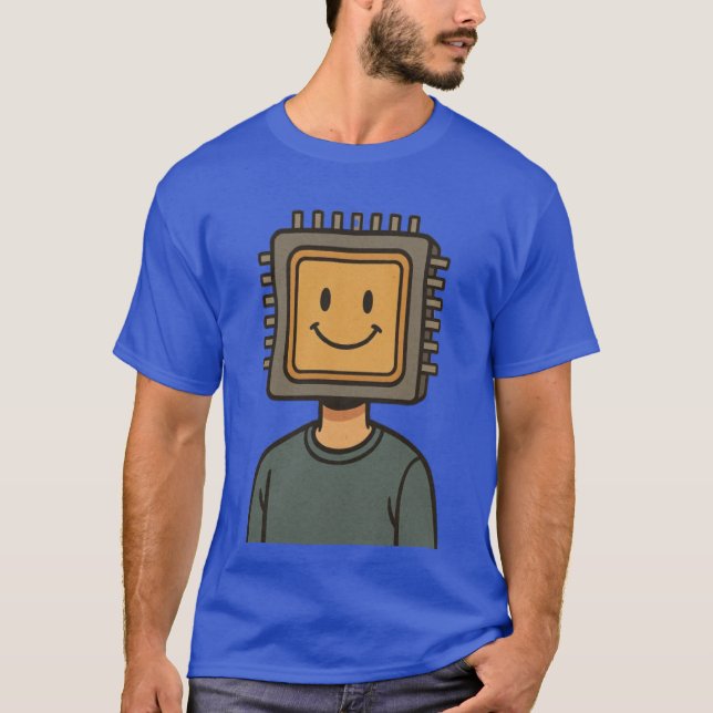 cpu head T-Shirt (Front)