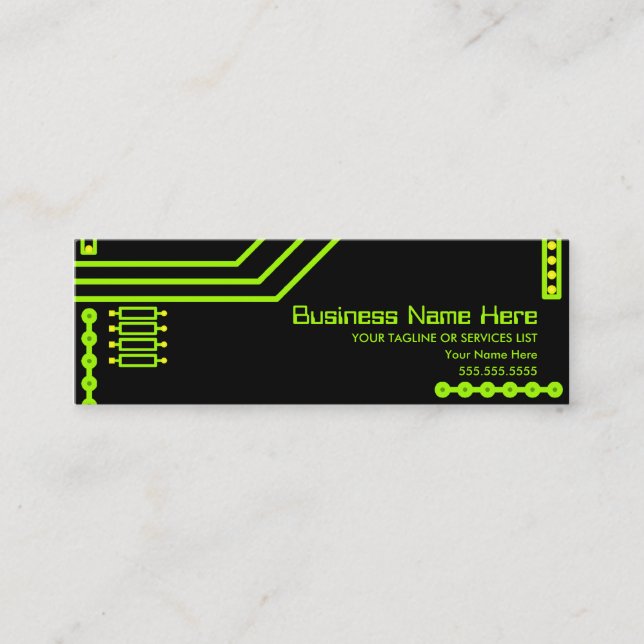 cpu v.3 mini business card (Front)