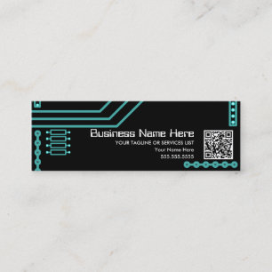 cpu v.3 with qr code mini business card