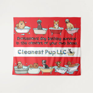 CPup Red Tapestry