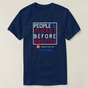 CPUSA BLUE COLLAR T-Shirt