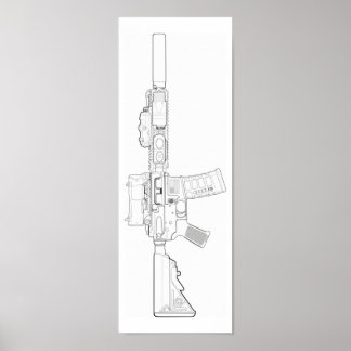 CQBR MK18 Mod 0 Poster