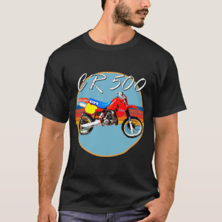 Cr 500 Vintage Retro Motor Cross Motocross Motorcy T-Shirt