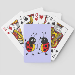 CR- Dancing Ladybugs Playing Cards