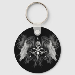 Cr�ne chauve-souris - key ring